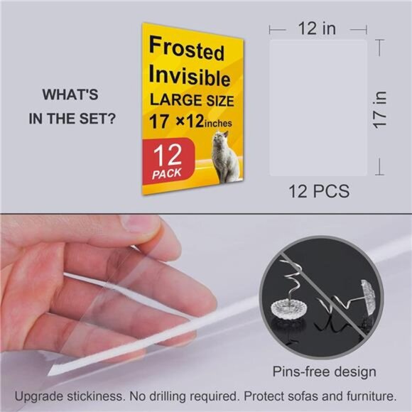 Furniture Protectors from Cats Couch Corner Protector for Anti Cats Scratch - Picture 3 of 8